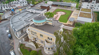 Centrum sv. P. Pia pro zdravotní a sociální služby bylo dokončeno