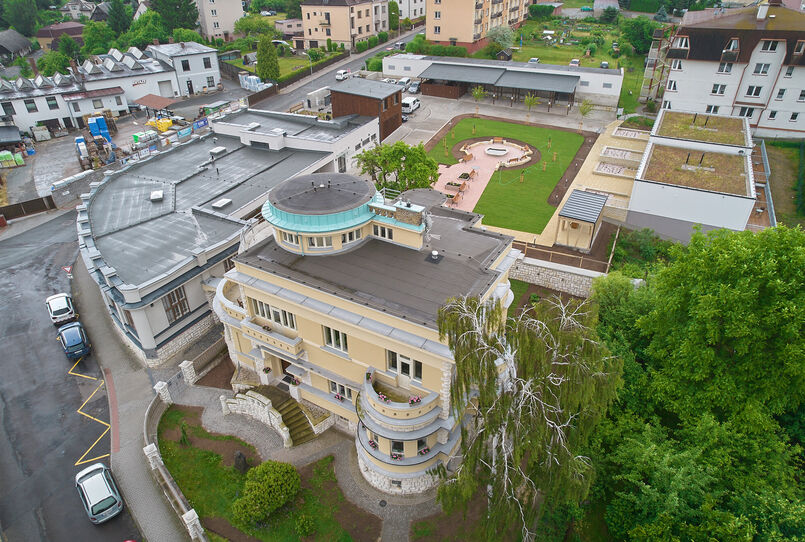 Centrum sv. P. Pia pro zdravotní a sociální služby bylo dokončeno