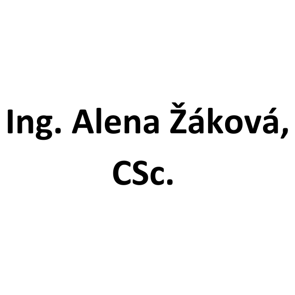 Ing. Alena Žáková, CSc.