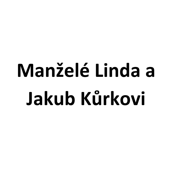Manželé Linda a Jakub Kůrkovi