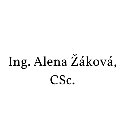 Ing. Alena Žáková, CSc.