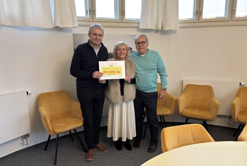 Hospic Anežky České získal finance na lineární dávkovač léků